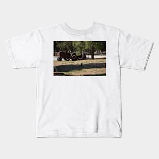 Field Tractor Kids T-Shirt